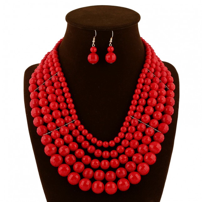 Beads Statement Necklace
