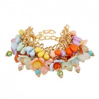 Flower Colorful Beads Bracelet