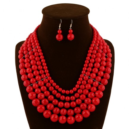 Beads Statement Necklace